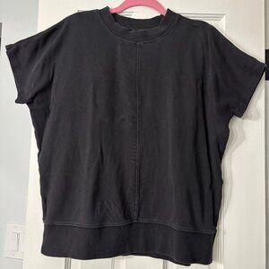 Pact Airplane Organic Cotton Sweatshirt Tee - Black - Medium